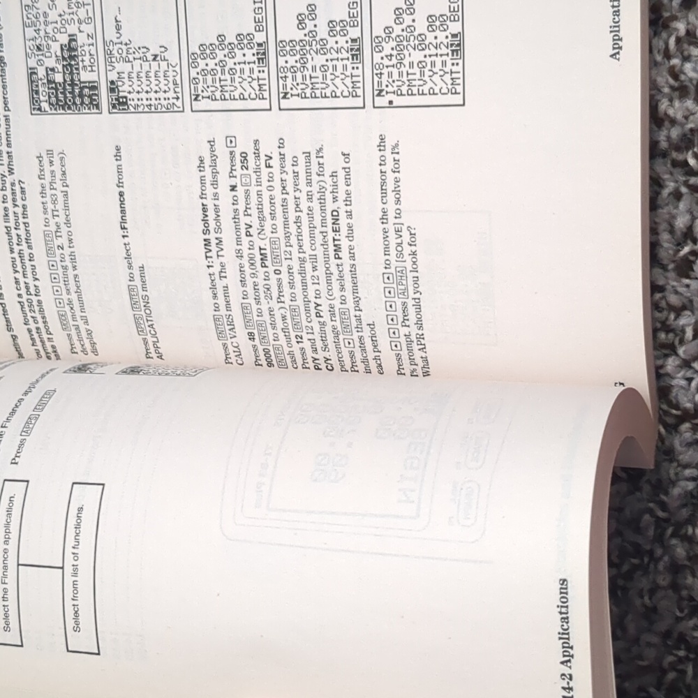 Texas Instruments TI-83 Plus Manual with Graph Design - Picture 4 of 4